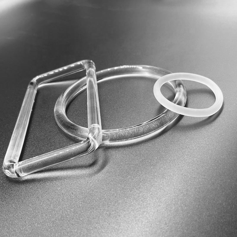 Bent Quartz Rod Ring - Image 4